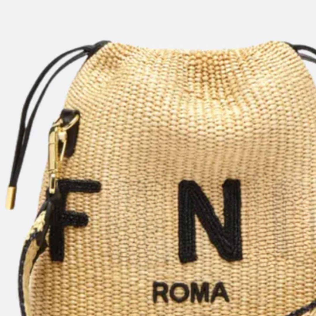 Geflochtene Strohtasche - BloxBag