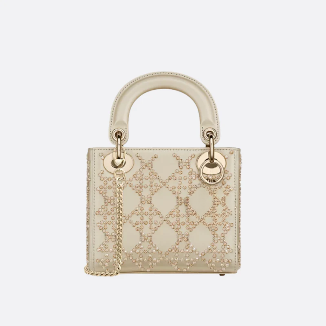 Mini Tasche mit Perlenstickerei - BloxBag
