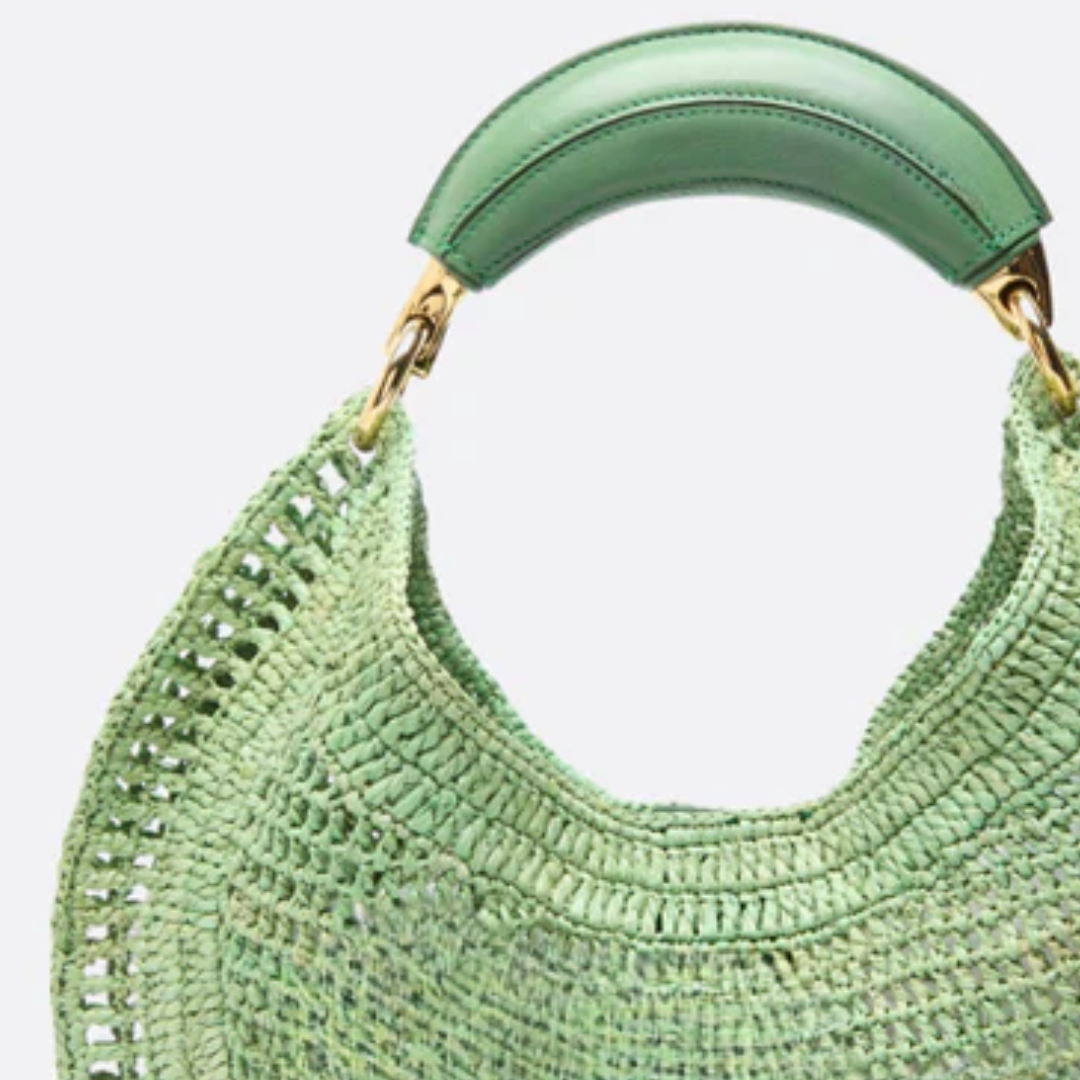 Raffia-Schultertasche - BloxBag