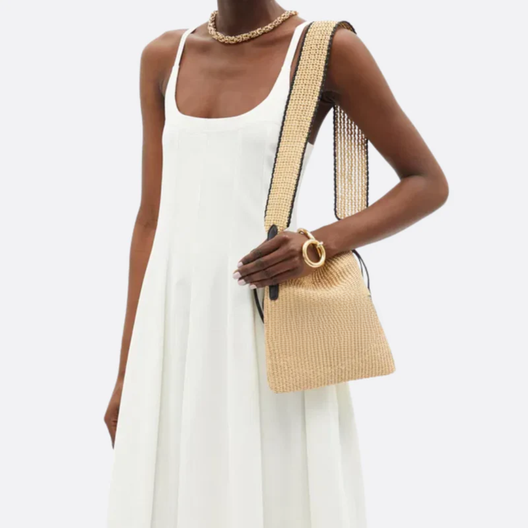 Geflochtene Strohtasche - BloxBag