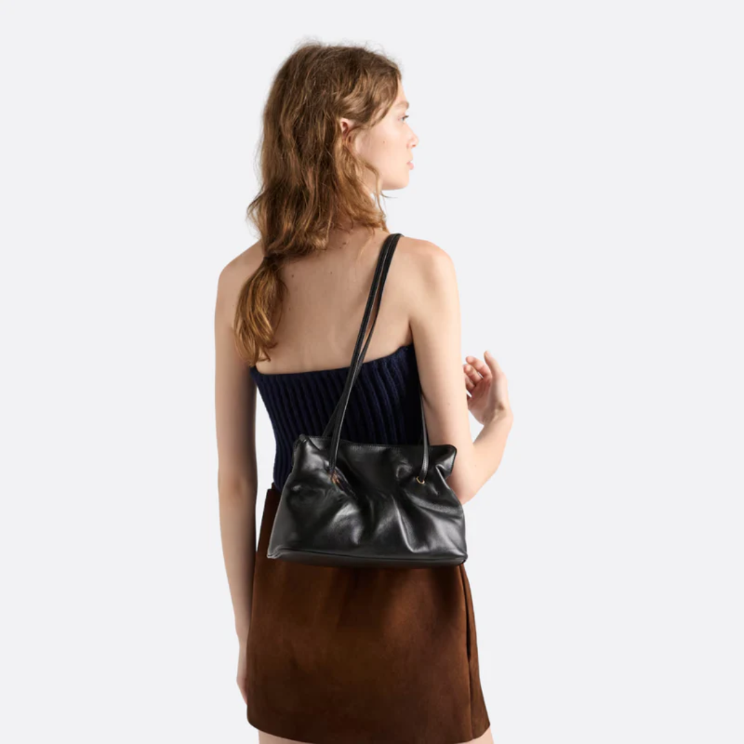 Kleine Nappaleder-Tasche - BloxBag