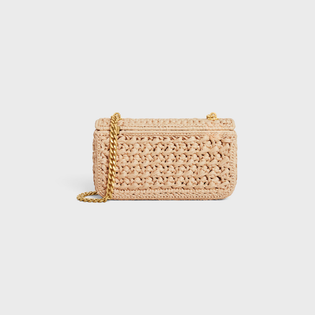 Raffia-Kettentasche - BloxBag