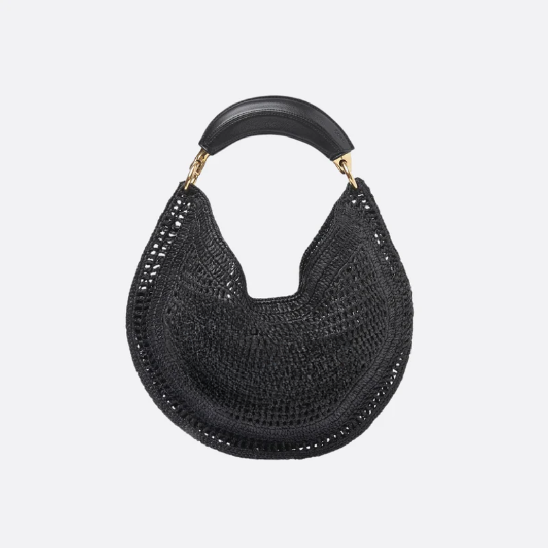 Raffia-Schultertasche - BloxBag