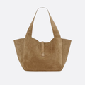 Veloursleder-Schultertasche - BloxBag