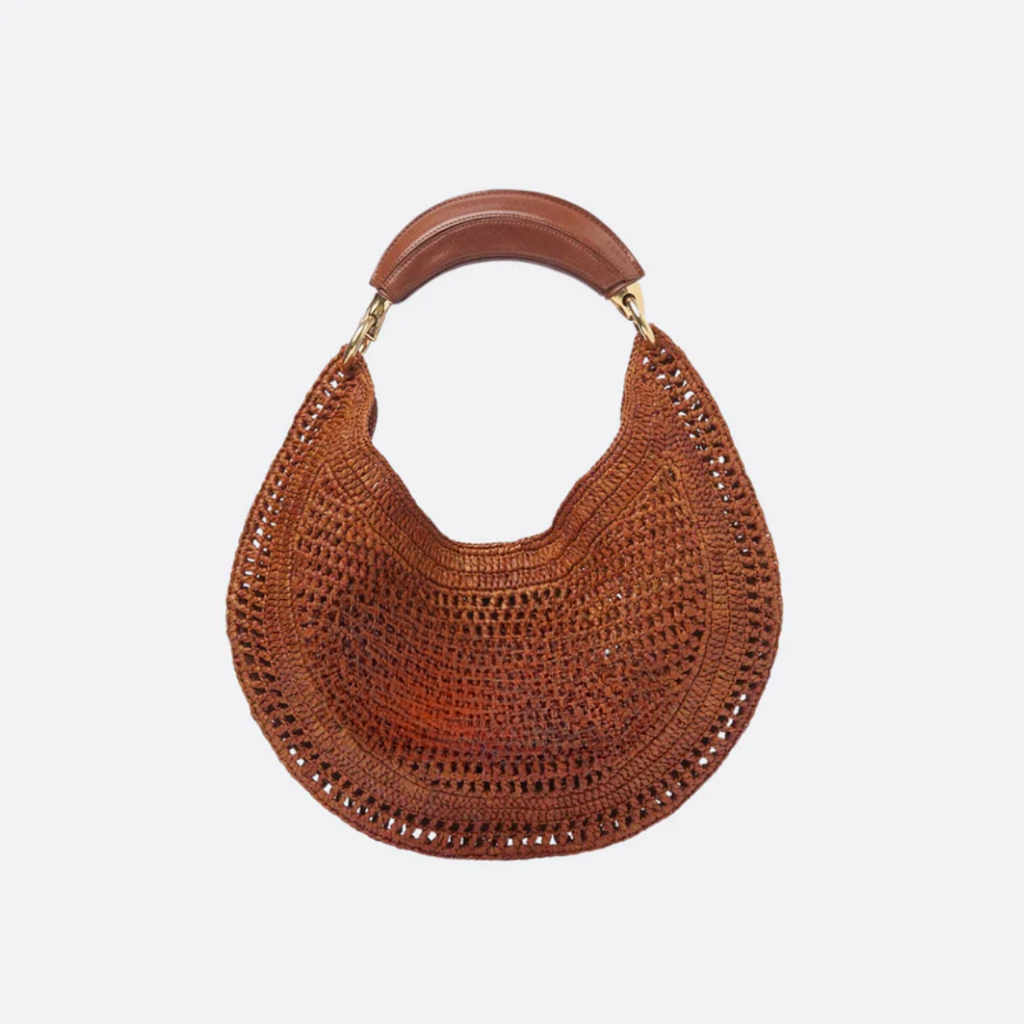 Raffia-Schultertasche - BloxBag