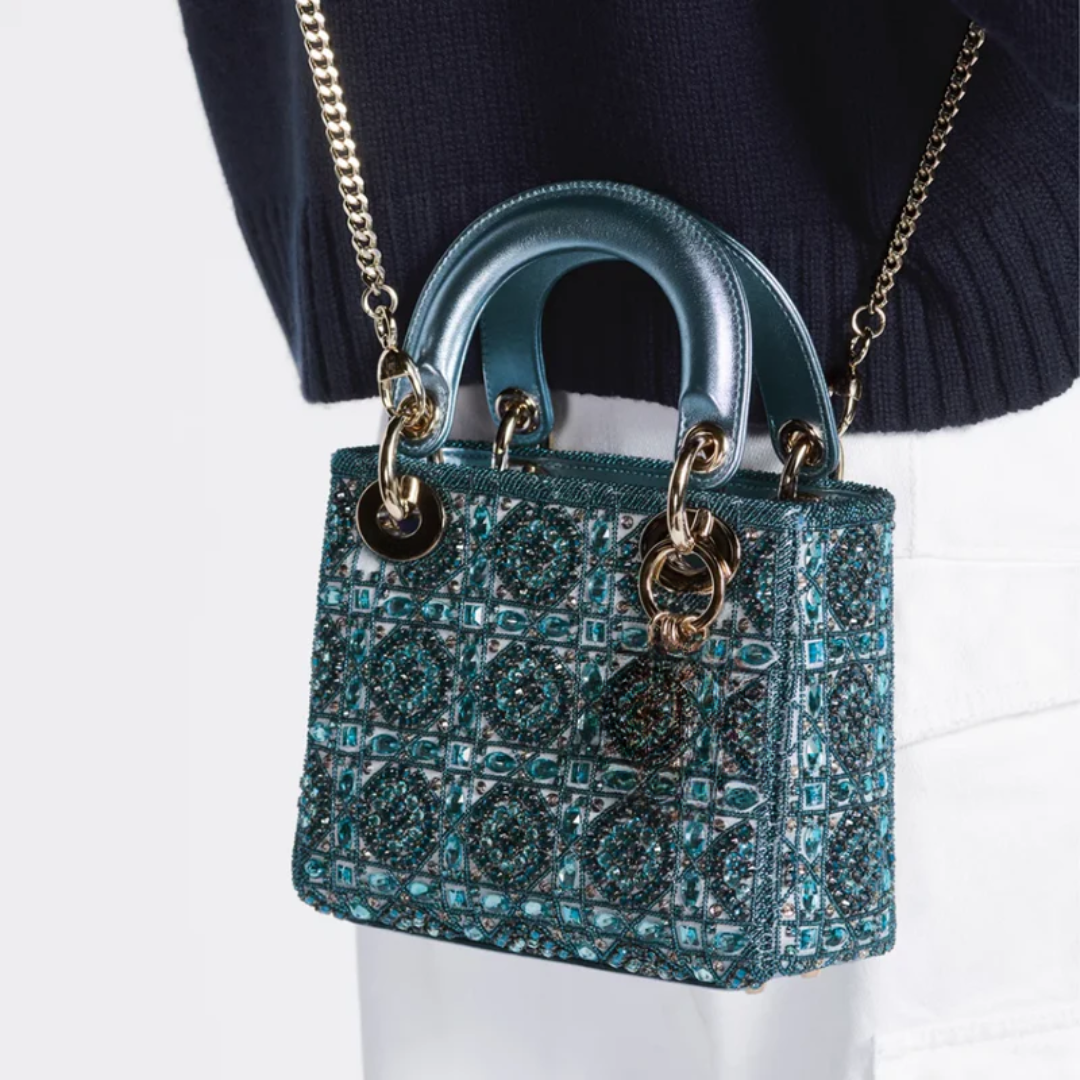 Mini Tasche mit Perlen - BloxBag